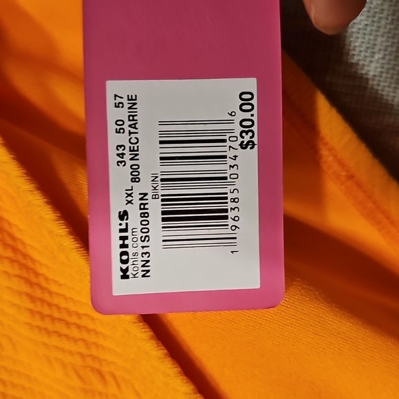 Vibrant Orange Bikini Bottom - Picture 3 of 4